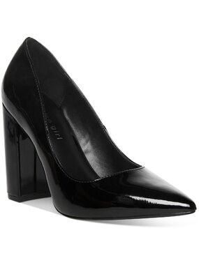 Madden Girl "Symboll" Black Patent Pumps